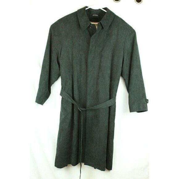 Mens Gianfranco Ruffini 44R Trench Coat - Picture 2 of 7